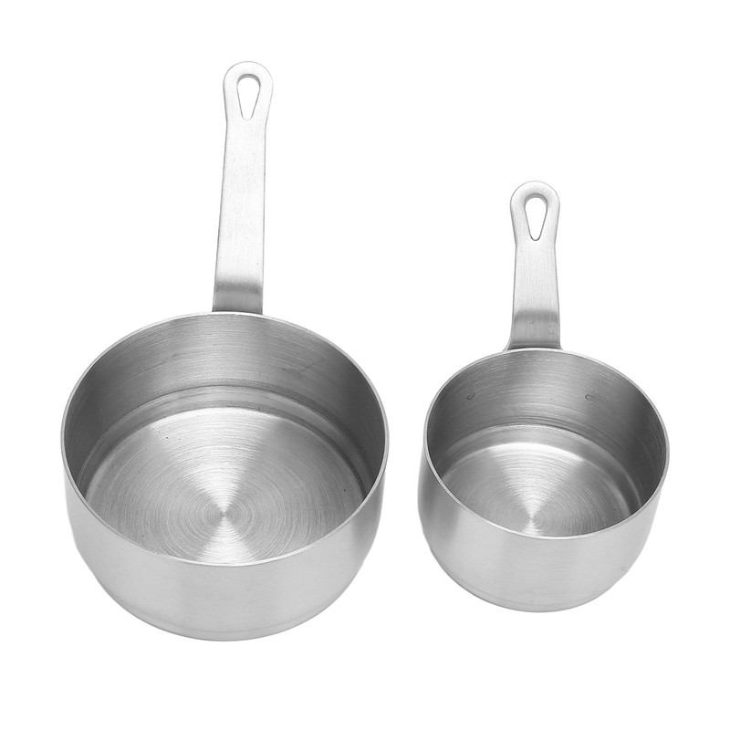 2pcs Sauce Cup 304 Stainless Steel Stackable Handle Design Mini