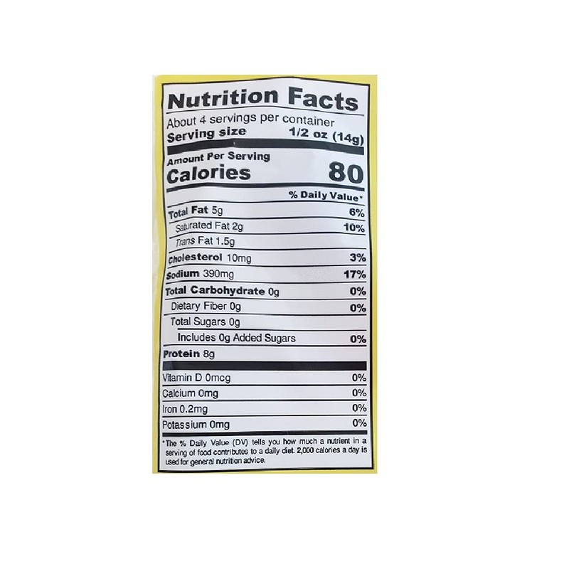 Brim Delicious Pork Cracklin Dippers w/Red Pepper Seasoning 1.75oz bags