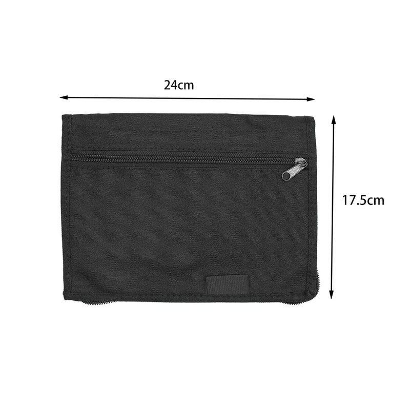 Exqufood 2X Universal Glove Box Organizer Storage Holder for Manuals