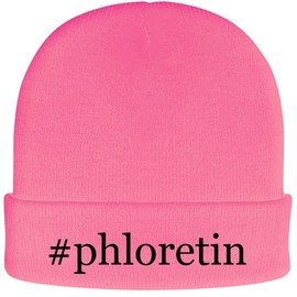 #Phloretin - Hashtag Soft Adult Beanie Cap, Pink, One Size