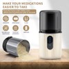 AUSSNICE Cordless Electric Pill Crusher Grinder - Pill Cutters for