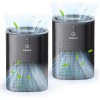 Chivalz 2 Pack Air Purifiers HY1800 Black New