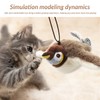 LuGirlre Flying Bird Cat Toy,2025 New Interactive Chirping Bird Cat