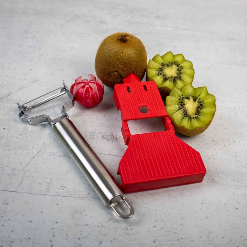 Muxel Economy Peeler with Slicer Plate Vegetable Peeler Potato Peeler