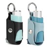JYGSFCHDC 2 PCS Asthma Inhaler Case Holder Keychain Cute for