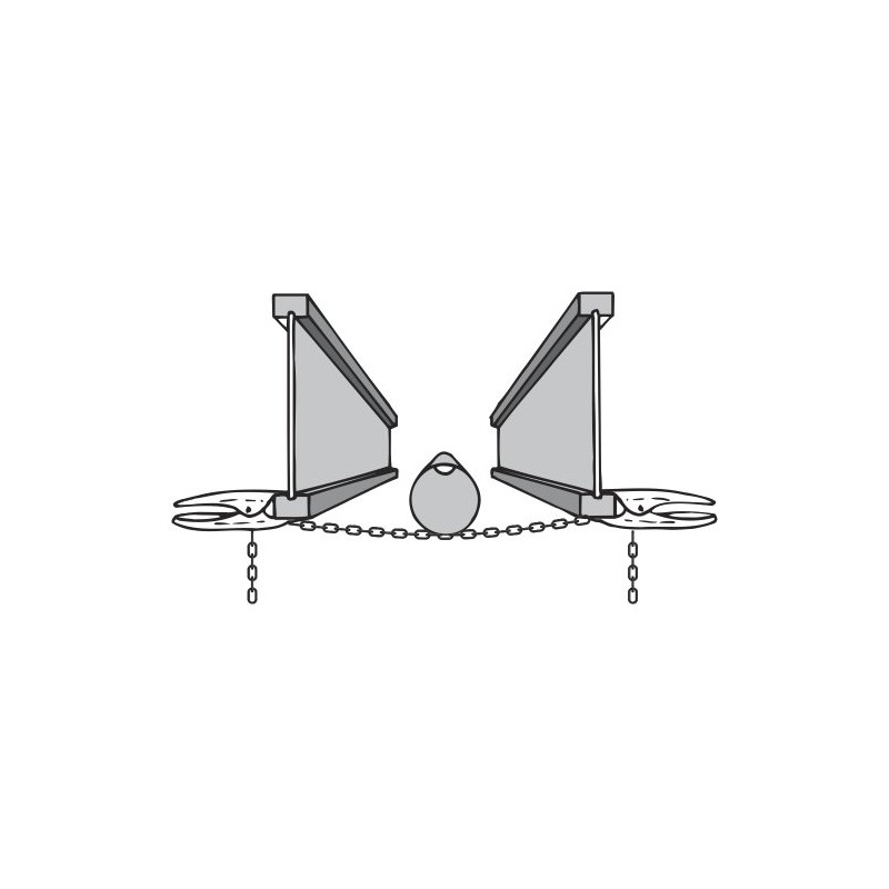 Malco 2DH Pipe and Duct Holders