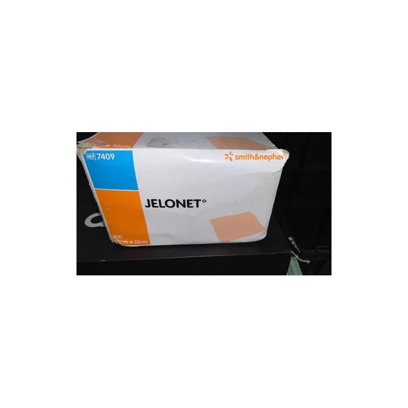 Jelonet 10*10cm Smith & Nephew 10 Piezas Gasa Parafinada