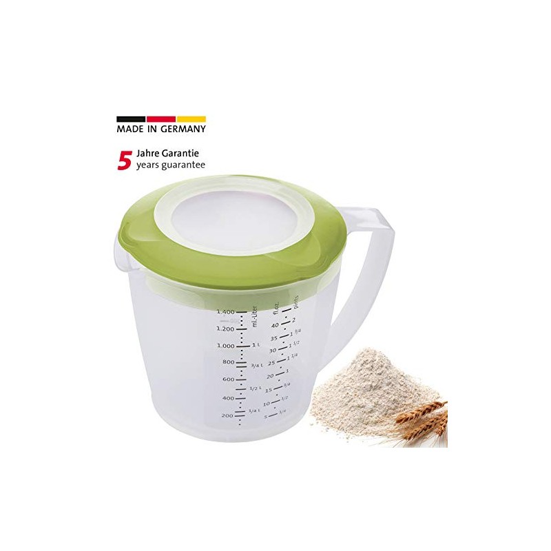 Westmark Multipurpose Measuring Cup and Mixing Pitcher with Splash Guard,