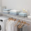 ziroland Wire Shelf Dividers - White Closet Organization & Storage
