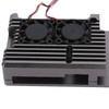 Aluminum Alloy Cooling Case Heat Dissipation Enclosure with Fan for