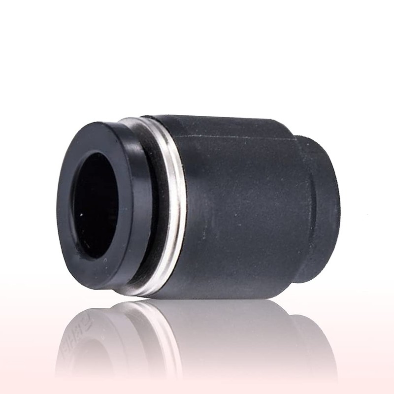 Jienk 10PCS 1/4 Inch Tube OD Pneumatic Cap Plug Fitting,