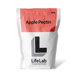 LifeLab Supplements Apple Pectin Powder, 100g - High Fiber Source, Digestive Support, Immune Boost - May Helps to Nourish Your Body Naturally