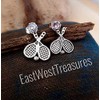 Tennis Racket Earrings, Girls Womens Tennis Jewelry Gifts