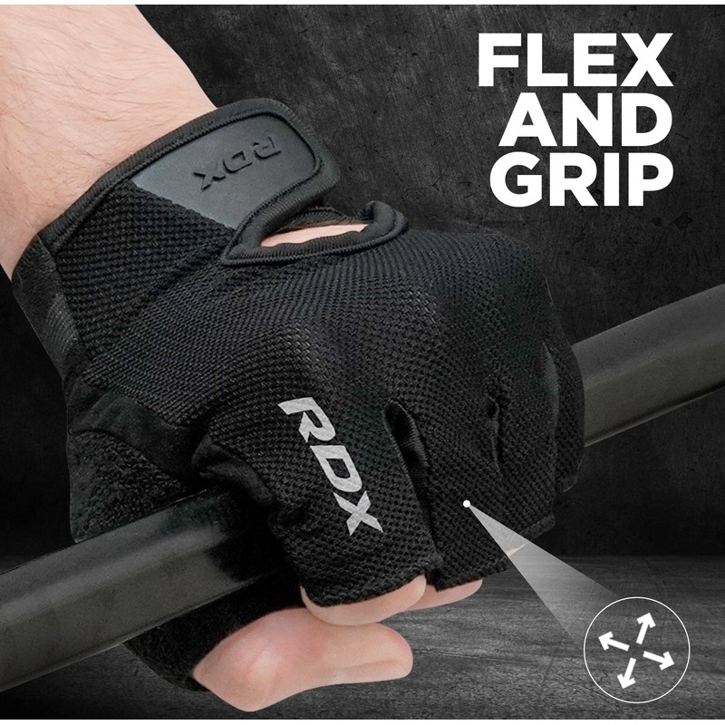RDX Weight Lifting Gloves for Men Women Breathable Half Finger