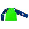 6016 Kinder T Shirt mit UV Schutz, Langarm Badeanzug, Surfen,