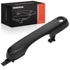 A-Premium Front Left Driver Side Exterior Door Handle with Keyhole Compatible with Jeep BU Series Renegade 2015-2023, Primed Black, Replace# 5UW69TZZAA