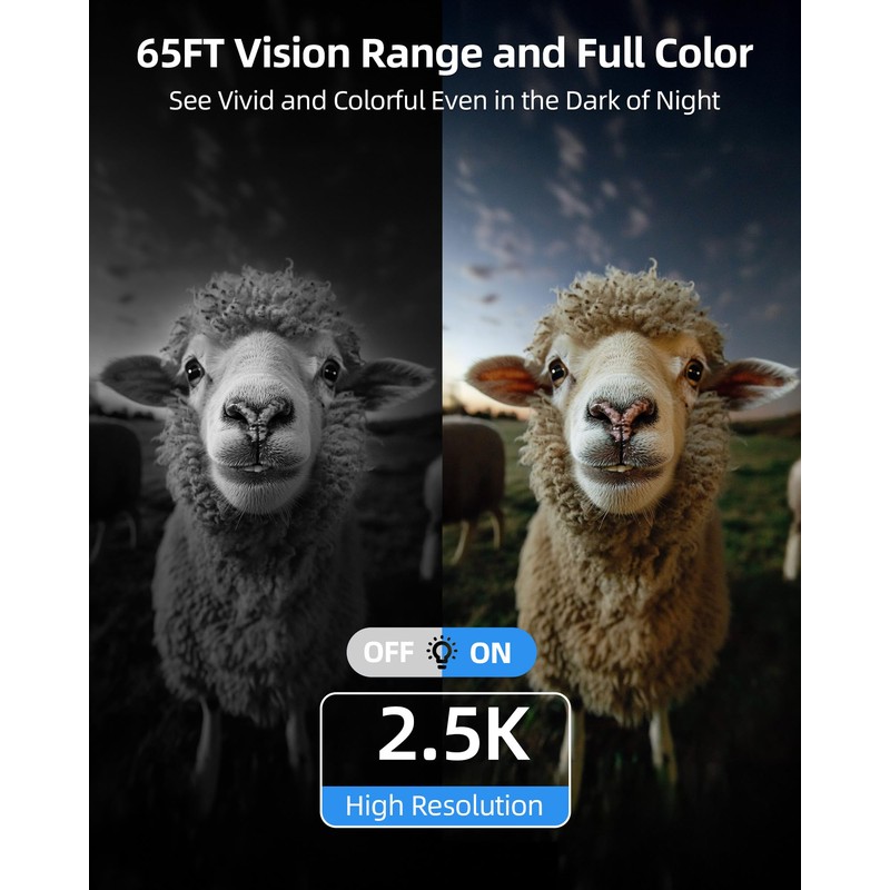 MaxiViz 4G LTE Outdoor Solar Powered Cellular Security Camera Wireless,