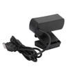 PUSOKEI 4K USB Webcam, Webcam with Microphone, 360°Rotation USB PC