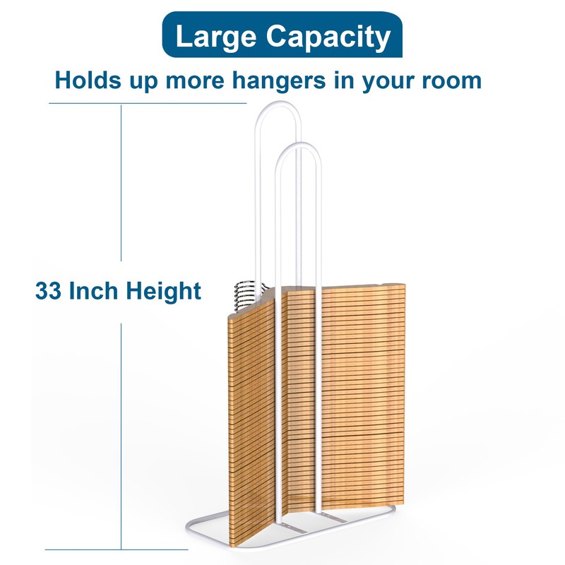 EASTTOWEST Hanger Stacker Organzier,33 inch Height Hanger Stand Clothes Hanger