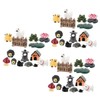 Totority 15 Sets Realistic Animal Figurines Creative Animal Models for