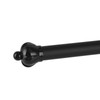 Stainless Steel Swivel Towel Hanger Holder Black Rotating Movable Towel