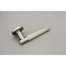 Decoranddecor Door Handles Internal – Aluminium Door Handle Sets Silver Door Handles for Wooden Interior Doors | Internal Door Handles for Bedrooms & Bathroom | Hera Range