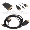 VGA to HD Multimedia Interface Adapter Cable with Power and