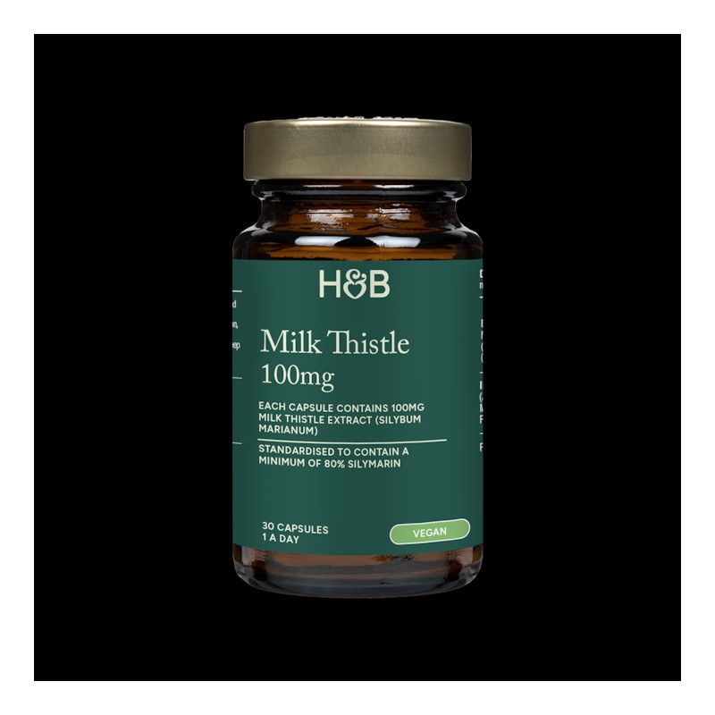 Holland & Barrett Milk Thistle 100mg 60 Capsules