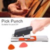 Guitar Pick Punch Maker Plectrum Card Cutter Tool Cut Machine