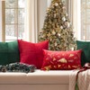 Softalker Christmas Cushion Cover 40 x 40 cm Red Cord