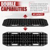 BUNKER INDUST Off-Road Traction Boards with Jack Base,Pair Recovery Track