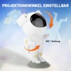 SHTALHST Sternenhimmel Projektor, Nachtlicht Kinderzimmer Sternenhimmel Dekoration Ästhetik, weihnachtsgeschenke Astronaut