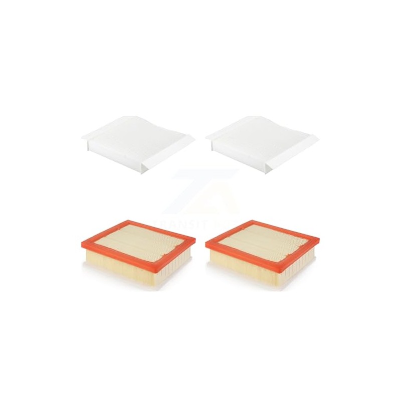 PUR 2x Air + 2x Cabin Filter (4 Total) Kit