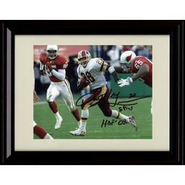 Darrell Green - Washington Football Club Autograph Replica Print - HOF Year - Framed 8x10
