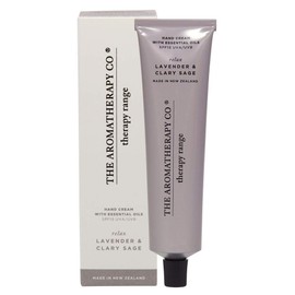 Aromatherapy Company Therapy Range Therapy Range, Hand Cream, Hand Cream, Lavender & Clary Sage Relax, Size: W 1.8 x D 1.9 x H 6.4 inches (45 x 47 x 162 mm), Contents: 2.5 fl oz (75 ml)