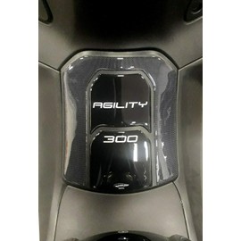 labelbike - 3D Tank Flap Sticker Compatible with Kymco Agility 300 Scooter