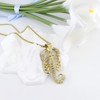 Joddfly Scorpion Pendant Necklace, 18K Gold Plated, Crystal Zircon, Hip