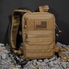 PETAC GEAR Tactical Molle Hydration Pack for 1.5L - Lightweight