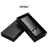 CIGARLOONG Cigar Case Brown Cigar Leather Humidor for 3 Cigars