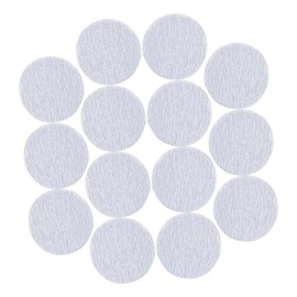 SAFIGLE 20pcs Nail Eyebrow Pencil Matte Paper Eyeliner Pencil Sandpaper Eyeshadow Tool Eye Liner Pencil Sharpener Brow Pencil Sharpener Eyebrow Sharpening Tool Silver Sand Paper