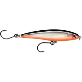 Rapala Aparejo del Líder X-Rap Twitchin Minnow Sxrt10 Rdb, 4 Pulgadas