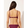 CALZEDONIA Woman's Tank-Style Swimsuit Top Timeless Diva in Bordeaux, Size