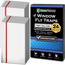 MaxGuard Window Fly Traps - Capture & Kill Insects Effortlessly
