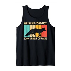 Cute Fox For Men Women Fennec Fox Lover Arctic Forest Fox Tank Top