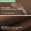 Dynamene Extra Long Shower Curtain - 96 Inch Long Waffle