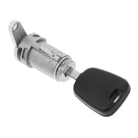 CIYODO 1 Set Front Left Door Lock Stainless Steel Vehicle Door Lock Cylinder Cylinder Lock Door Lock Cylinder for Car Silver