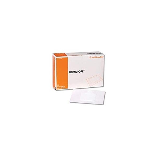 Smith & Nephew 66000317 Primapore Central IV Adhesive Dressing, Pack of 200