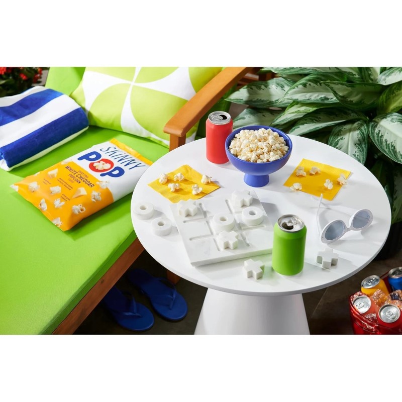 N/A SkinnyPop White Cheddar Popcorn – Palomitas Sabor Cheddar Blanco,