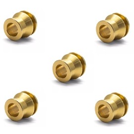 TC Compression Radiator Valves Brass Inset Reducer 15mm to 8mm - Pack of 5