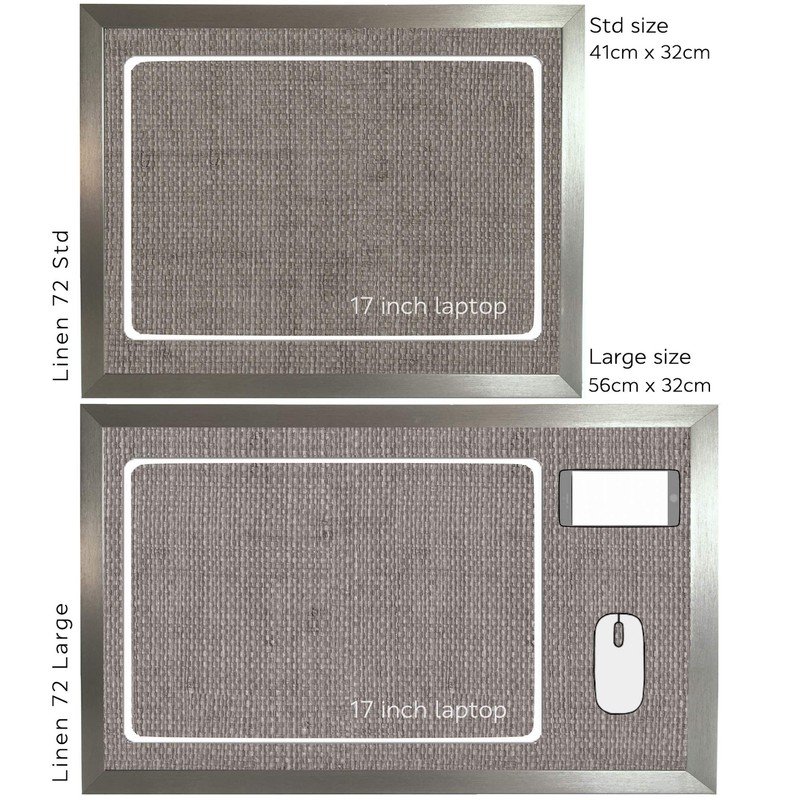 Pale Grey LAP TRAY: Bean Bag Cushioned Laptop Desk, Padded